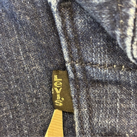 Levi’s 525 Jeans Perfect Waist Comfort Straight Leg Denim Pants Blue Size 16 - Picture 8 of 16